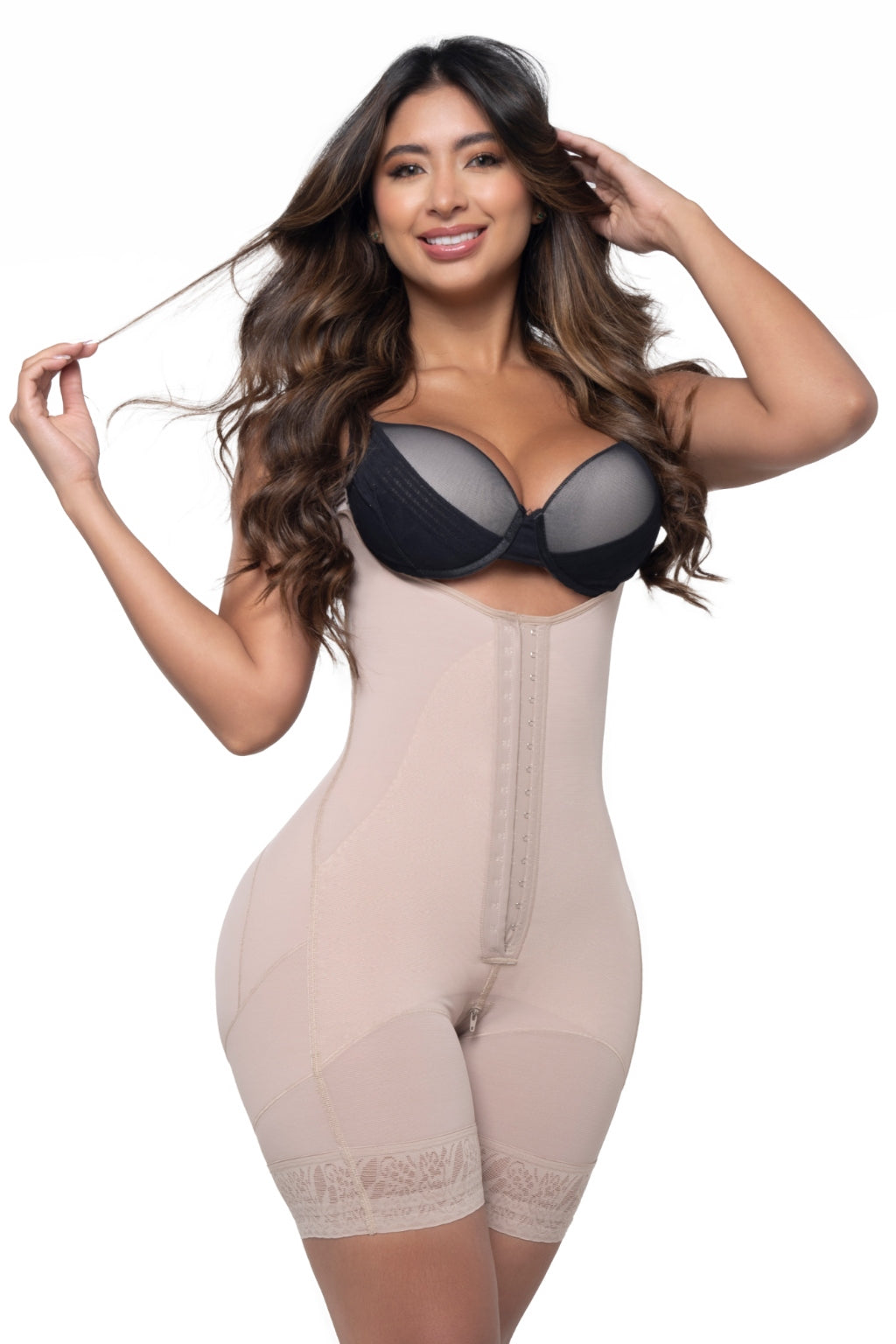 Tallas S Xl Xxl Xxxl Faja Short Media Pierna