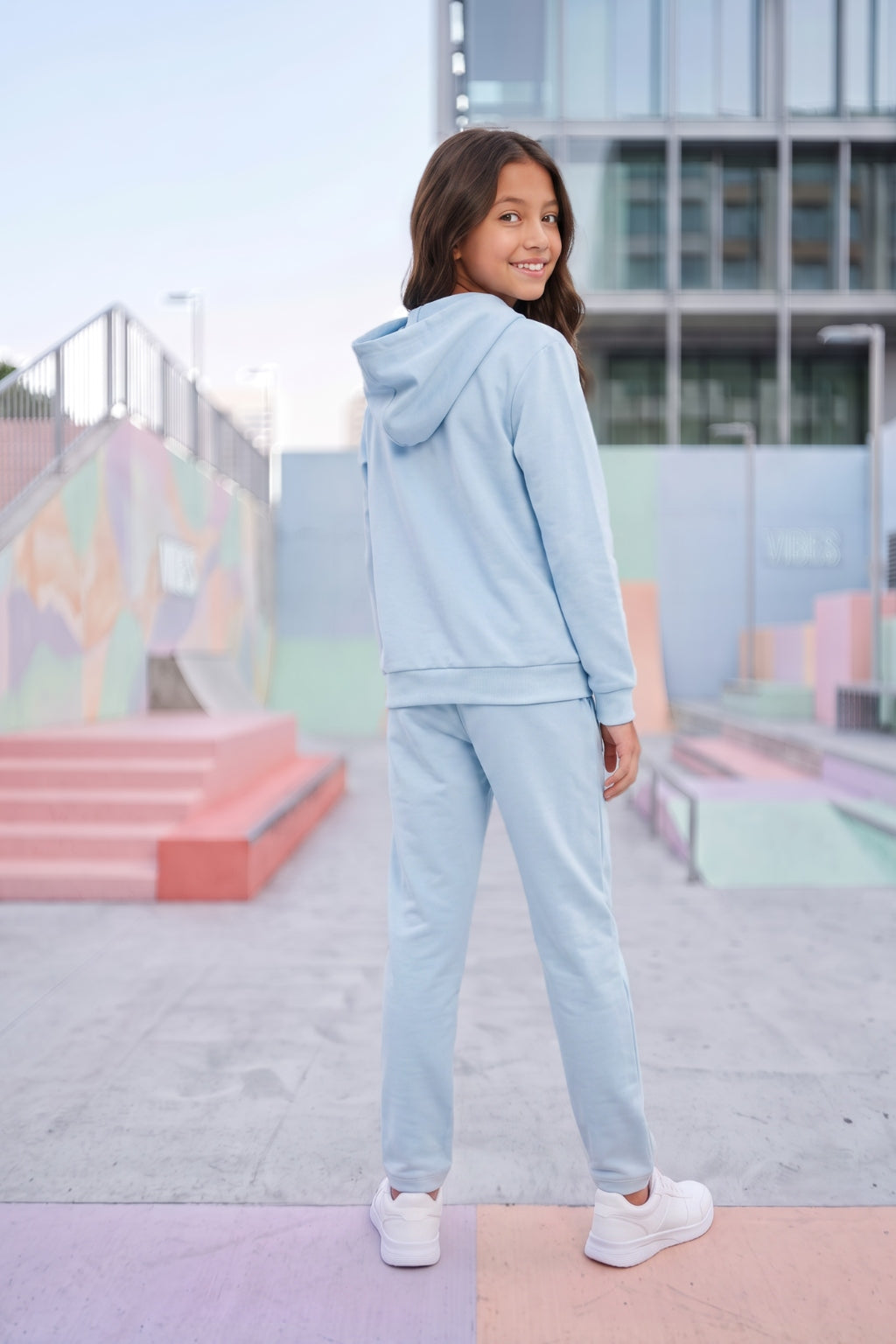 Chaqueta de Niña Azul