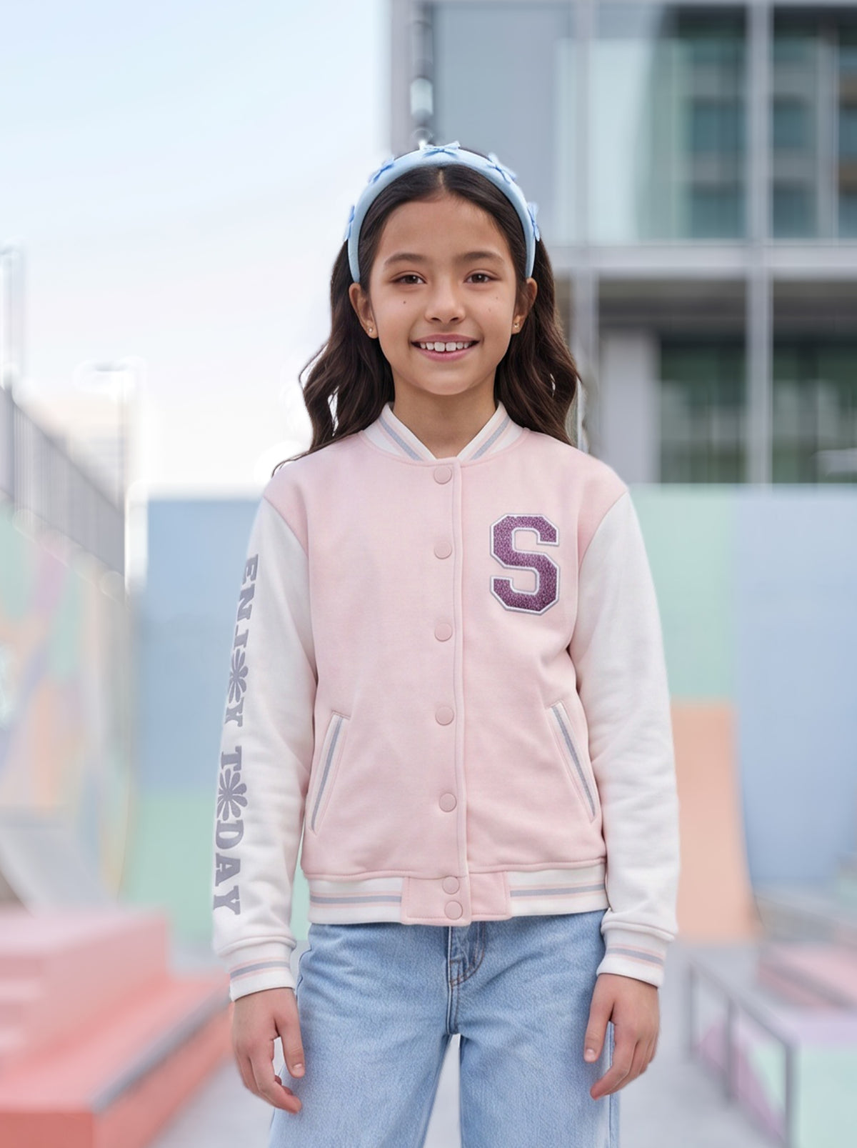 Chaqueta de Niña Rosado