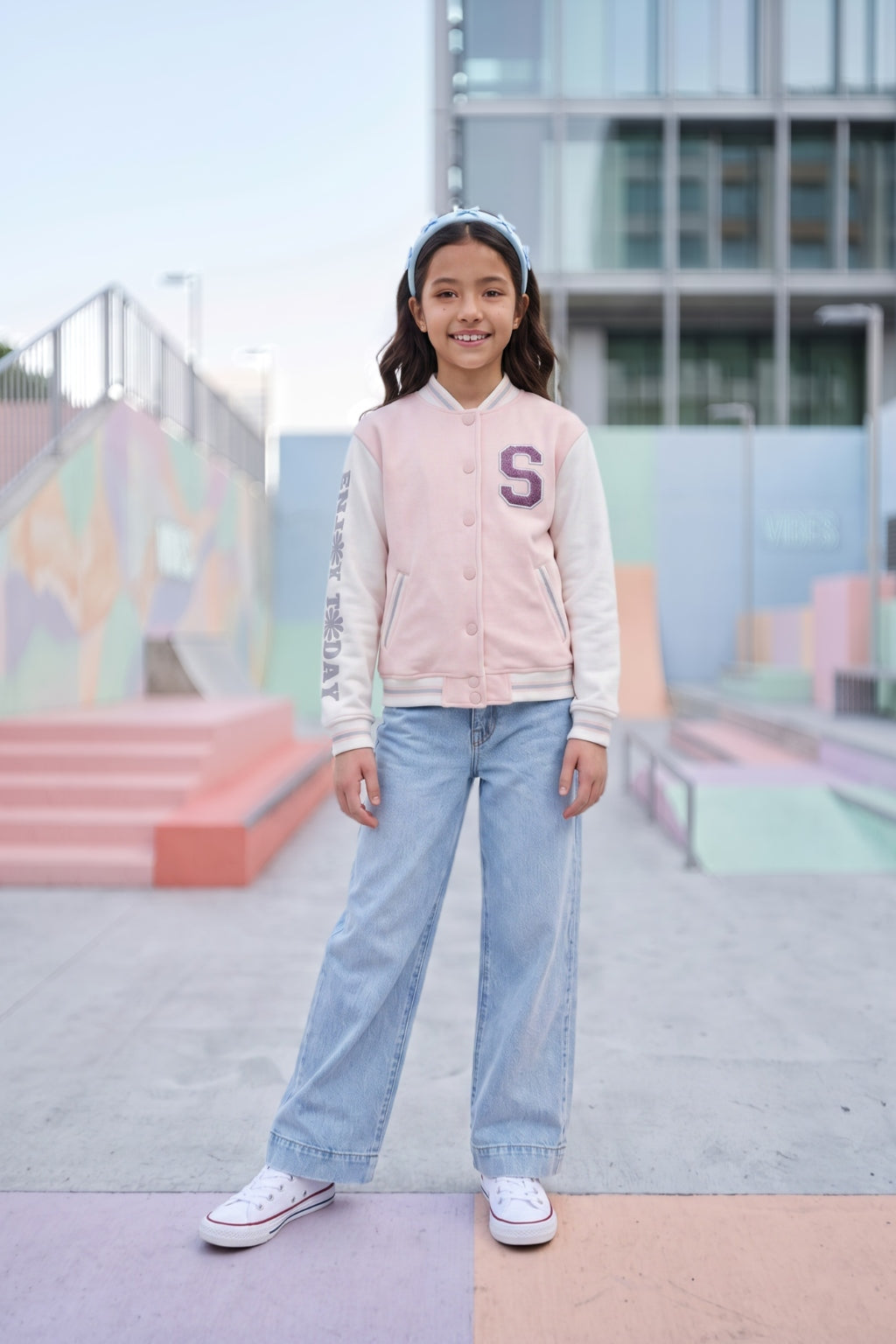Chaqueta de Niña Rosado
