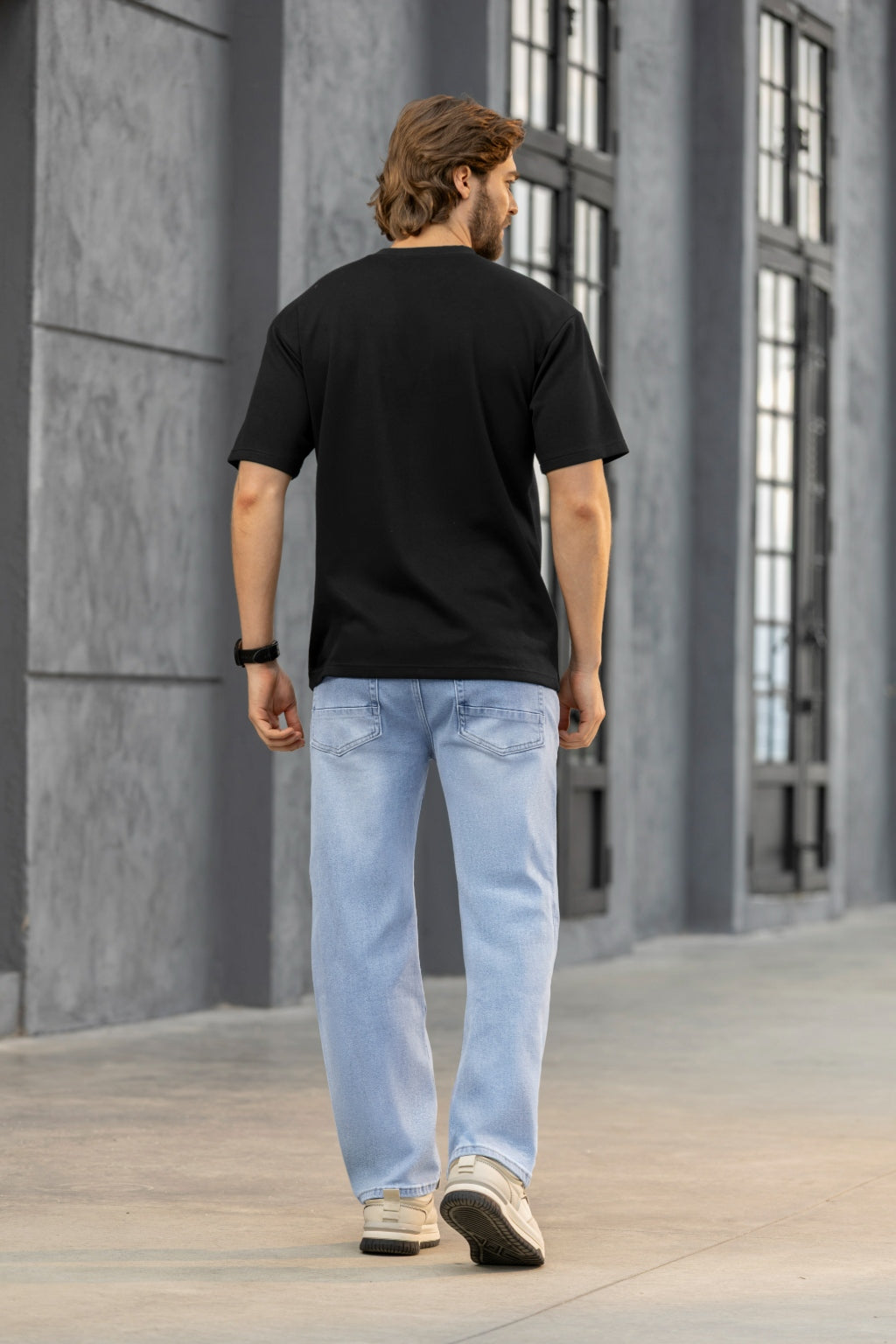 Camiseta Manga Corta Cuello Redondo Tela Jersey Strech - Boccelli ropa para hombre, vista 2