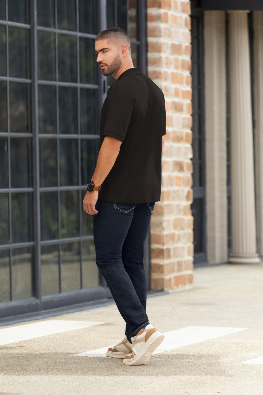 Jeans Bota Slim Azul para Hombre Boccelli - foto 2