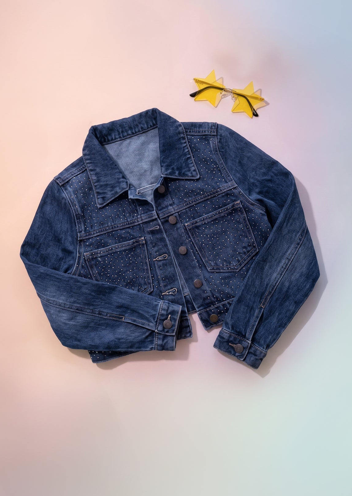 Chaqueta de Niña Azul Oscuro