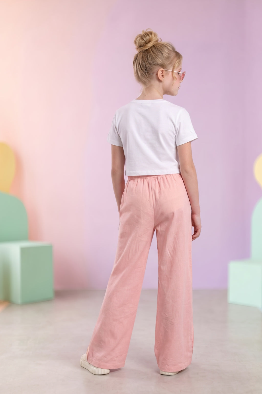 Pantalón de Niña Rosado