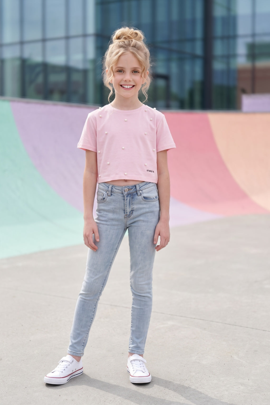 Jeans de Niña Azul