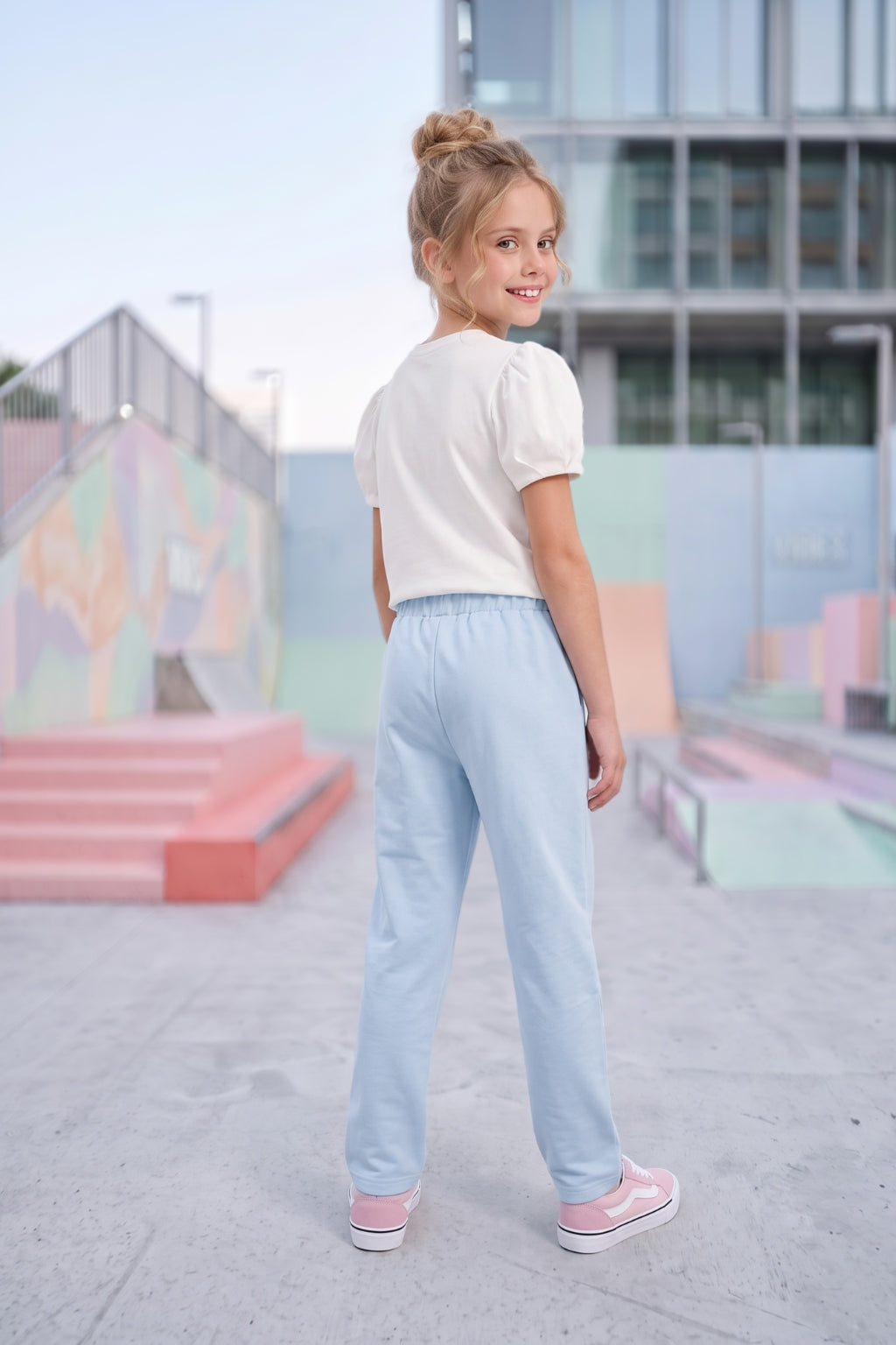 Pantalón de Niña Azul