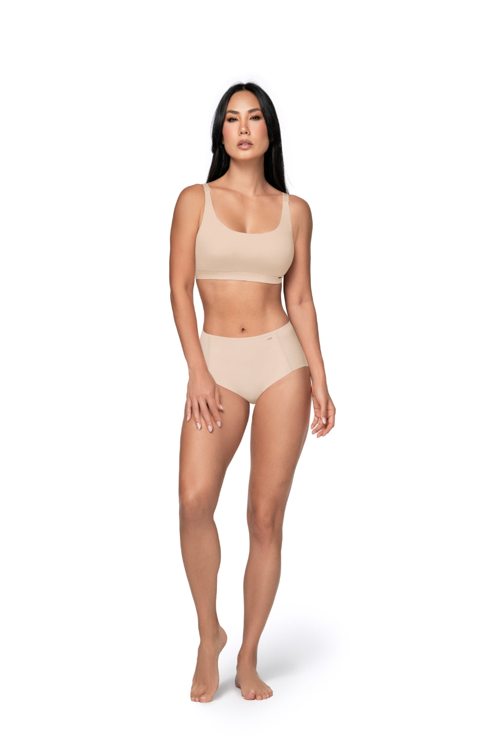 Panty Control Beige Tejido Suave y Cómodo