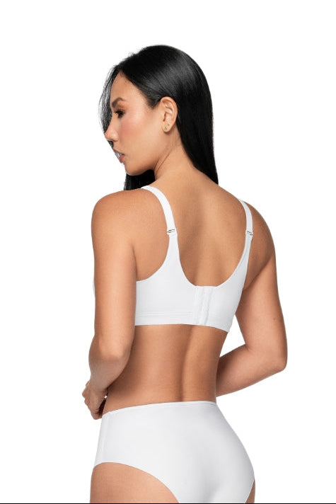 Top Blanco Copas con Soporte y Buen Ajuste