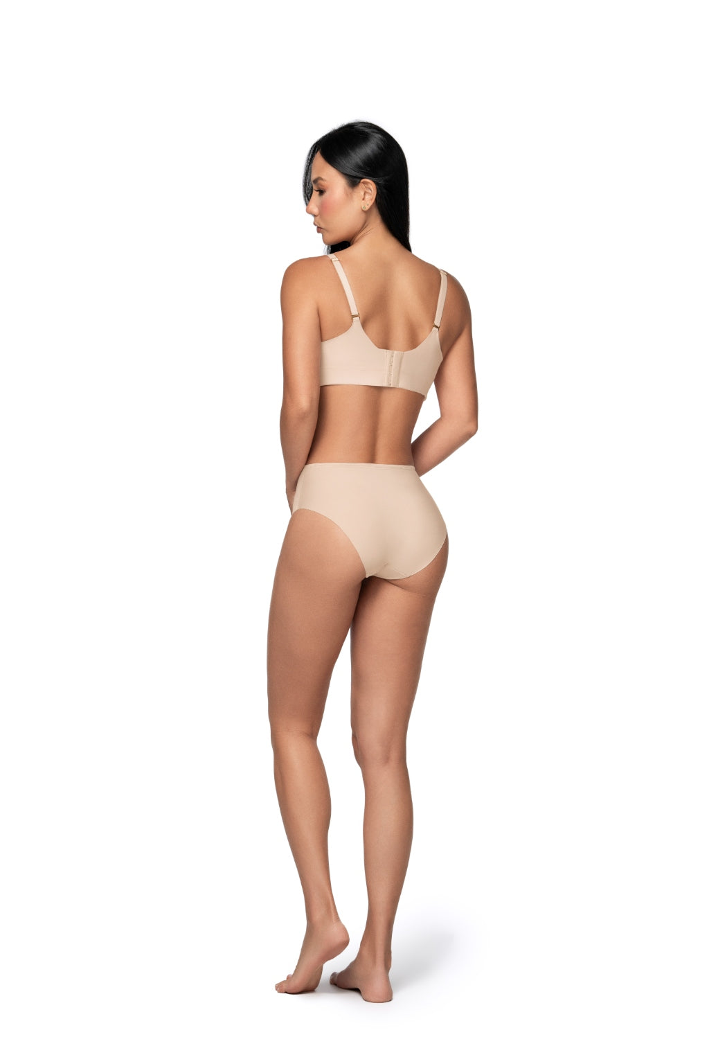 Panty Control Beige Tejido Suave para Uso Diario