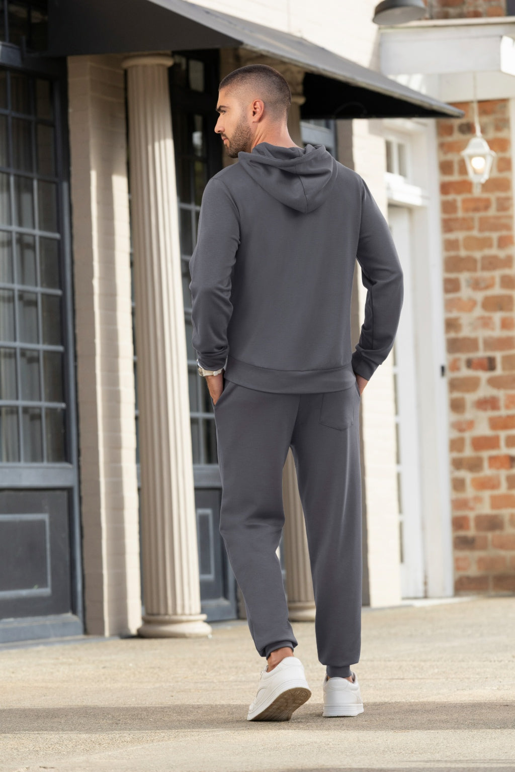 Jogger Gris para Hombre Boccelli - foto 2