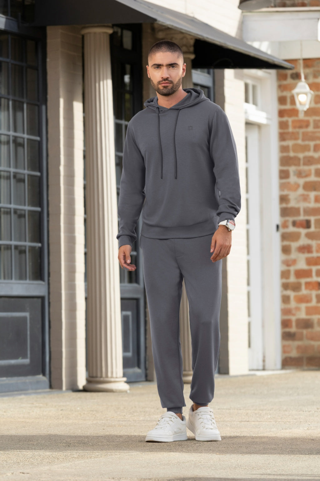 Jogger Gris para Hombre Boccelli - foto 3