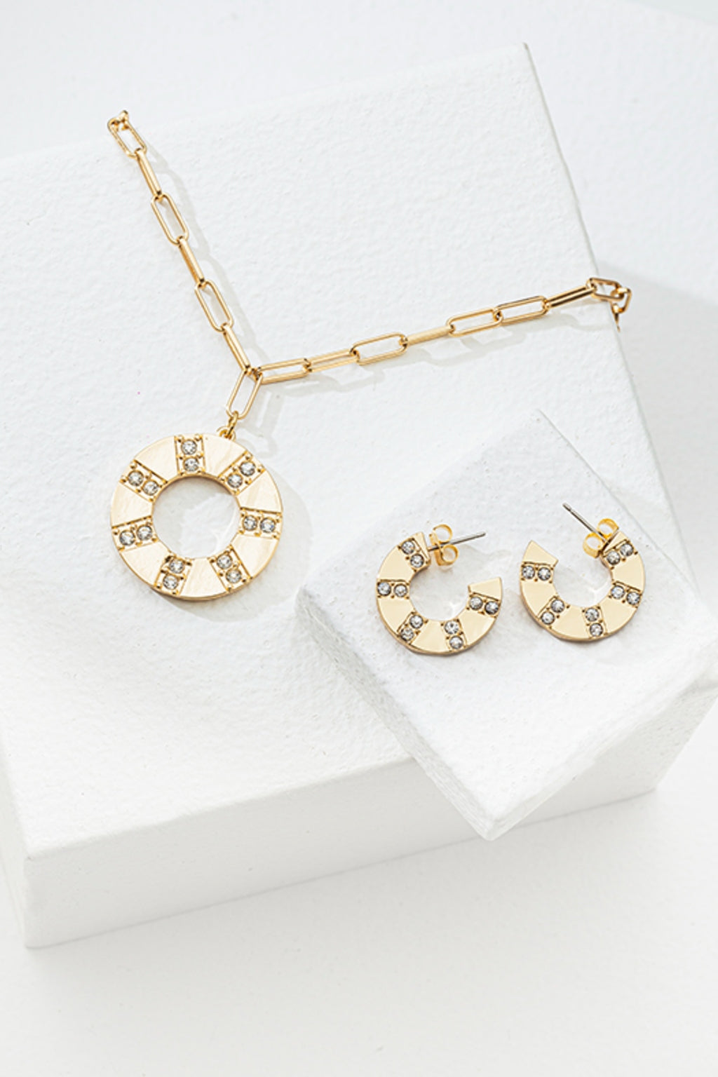 Conjunto 2 Piezas, Cadena Aretes