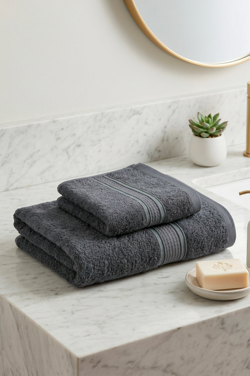 Paño Elegant Home Estilo Senda Gris