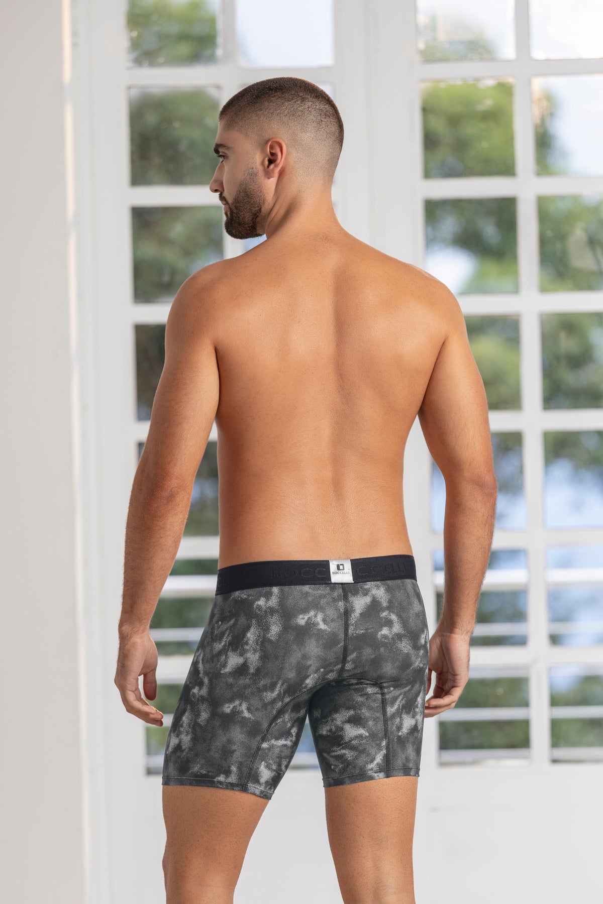 Bóxer Medio Sublimado Paquete X 2 Microfibra para hombre - detalle 2 | Boccelli