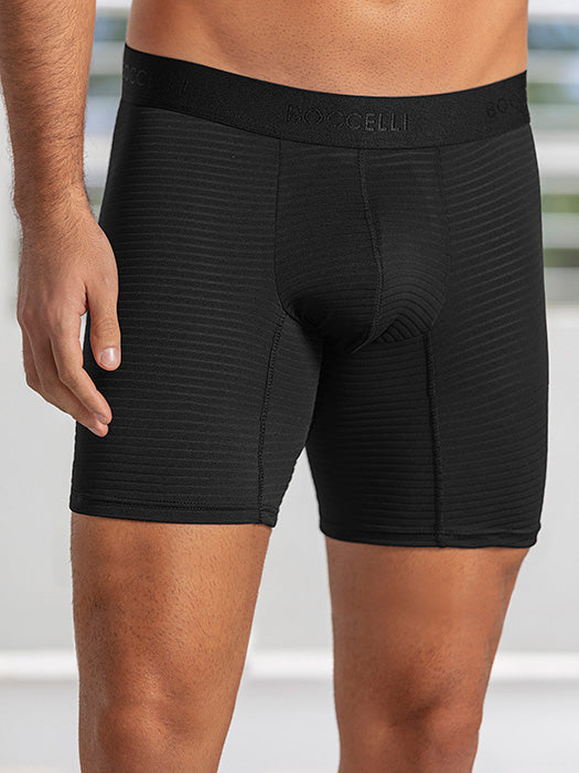 Bóxer Medio Algodón Blanco para hombre - vista frontal | Boccelli